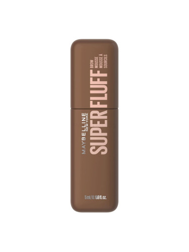 Maybelline Superfluff Brow Mousse Гел и помада за вежди за жени 5 ml Нюанс 255 Soft Brown