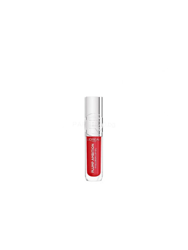 L'Oréal Paris Plump Ambition Hyaluron Lip Oil Масло за устни за жени 5 ml Нюанс 380 Rouge In Love