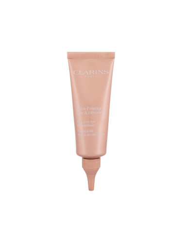 Clarins Extra-Firming Крем за шия и деколте за жени 75 ml увредена кутия