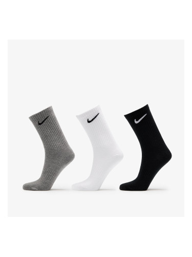 Nike Everyday Lightweight Training Crew Socks 3-Pack Multi-Color M