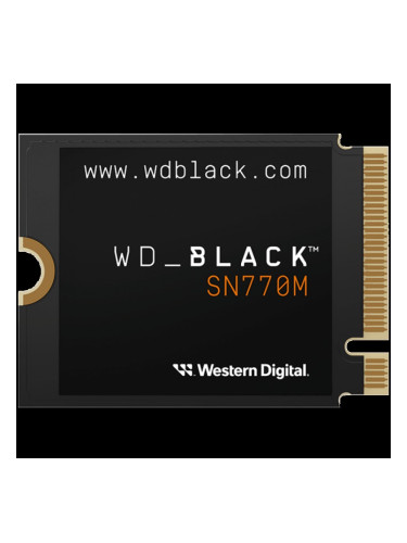 SSD WD Black SN770M 1TB M.2 2230 PCIe Gen4 x4 NVMe, Read/Write: 5150/4900 MBps, IOPS 740K/800K, TBW: 600