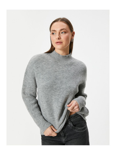 Koton Basic High Collar Oversize Sweater