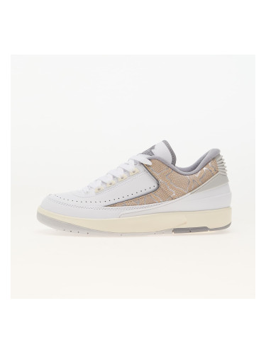 Сникърси Air Jordan 2 Retro Low "Python" White/ Cement Grey-Sanddrift-Neutral Grey EUR 44