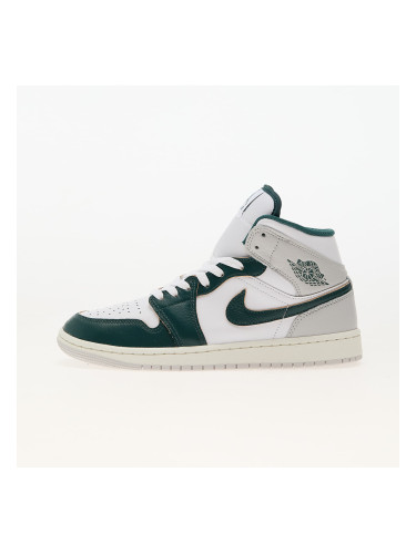 Сникърси Air Jordan 1 Mid SE White/ Oxidized Green-Sail-Neutral Grey EUR 44