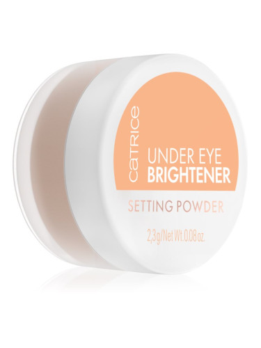 Catrice Under Eye Brightener фиксираща пудра с хидратиращ ефект цвят 020 Warm Nude 2.3 гр.