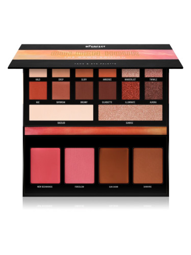 BPerfect Golden Hour The Dawn Edition мултифункционална палитра за лице 54.6 гр.