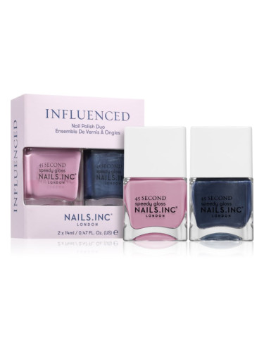 Nails Inc. Influenced комплект лак за нокти