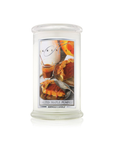 Kringle Candle Salted Maple Pumpkin ароматна свещ 624 гр.