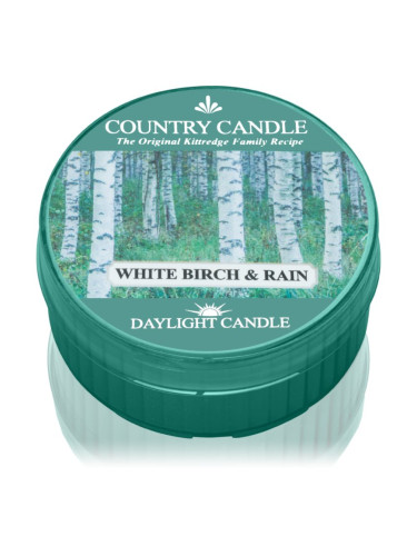 Country Candle White Birch & Rain чаена свещ 42 гр.