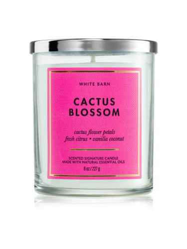 Bath & Body Works Cactus Blossom ароматна свещ 227 гр.