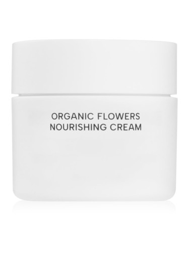 WHAMISA Organic Flowers Nourishing Cream подхранващ крем за лице с лифтинг и стягащ ефект 50 мл.