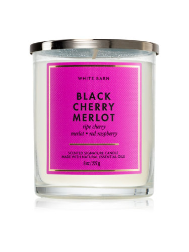 Bath & Body Works Black Cherry Merlot ароматна свещ 227 гр.