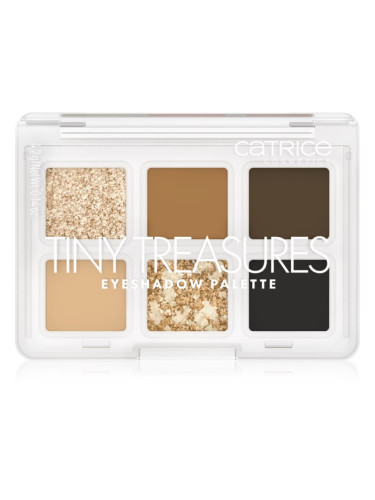 Catrice Tiny Treasures палитра сенки за очи цвят 010 Everyday Essentials 4.2 гр.