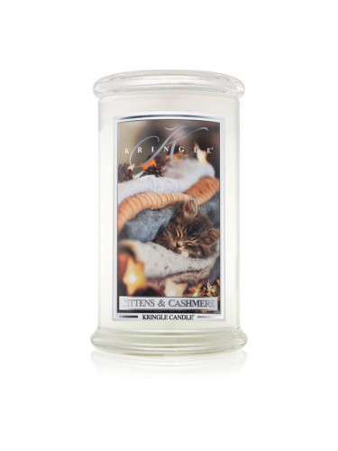 Kringle Candle Kittens & Cashmere ароматна свещ 624 гр.