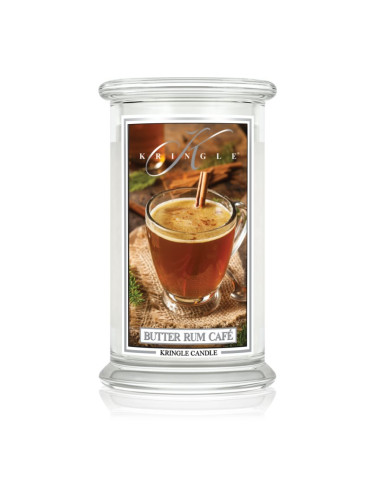 Kringle Candle Butter Rum Café ароматна свещ 624 гр.