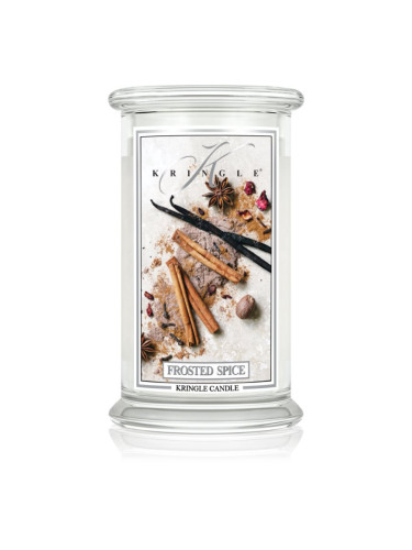 Kringle Candle Frosted Spices ароматна свещ 624 гр.