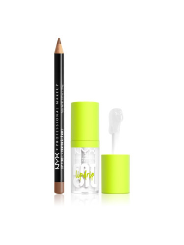 NYX Professional Makeup Fat Oil Lip Drip комплект за устни 2 бр.