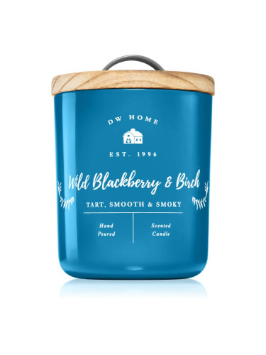 DW Home Farmhouse Wild Blackberry & Birch ароматна свещ 255 гр.