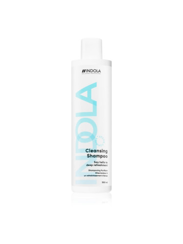 Indola Cleansing Shampoo дълбоко почистващ шампоан 300 мл.