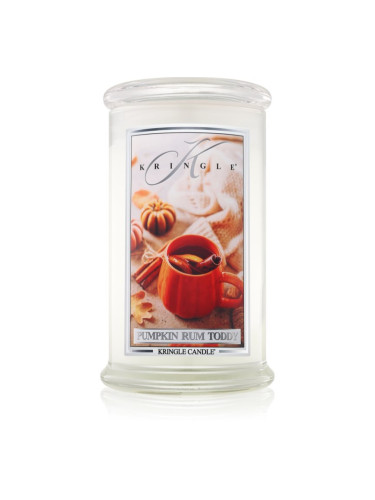 Kringle Candle Pumpkin Rum Toddy ароматна свещ 624 гр.