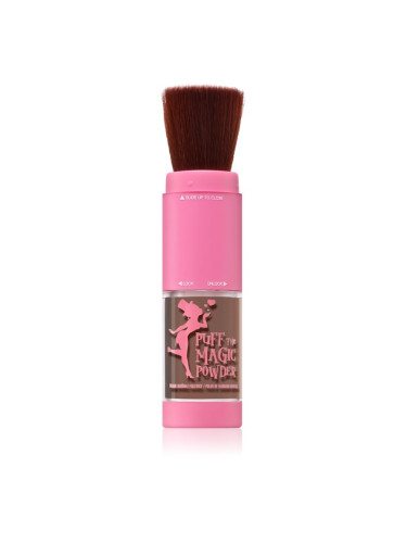 Rude Cosmetics Puff The Magic Powder фиксираща пудра цвят Natural 6.5 гр.