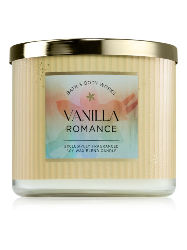 Bath & Body Works Vanilla Romance ароматна свещ 411 гр.