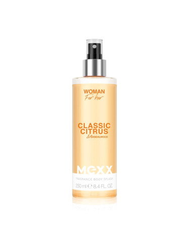 Mexx Woman Classic Citrus & Sandalwood New освежаващ спрей за тяло за жени 250 мл.