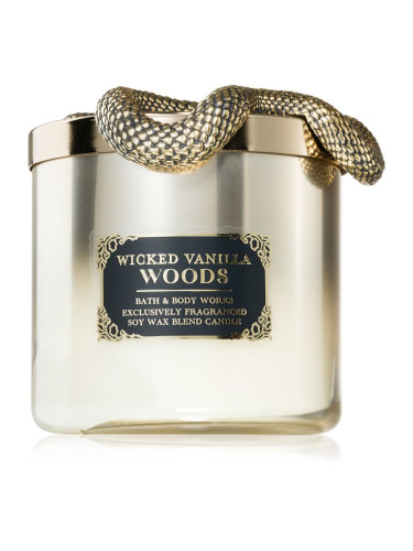 Bath & Body Works Wicked Vanilla Woods ароматна свещ 411 гр.