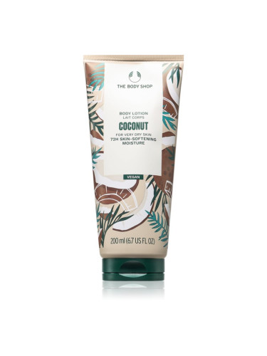 The Body Shop Coconut Body Lotion тоалетно мляко за тяло с кокос 200 мл.