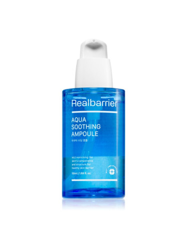 Real Barrier Aqua Soothing Ampoule хидратиращ серум за лице с успокояващ ефект 50 мл.