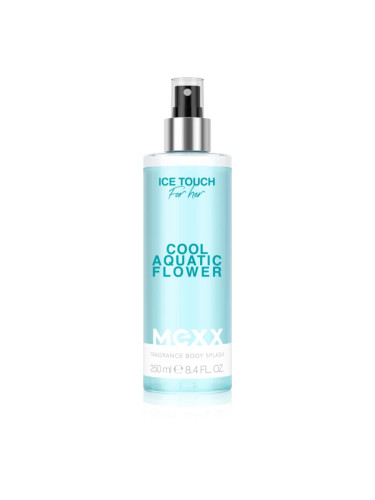 Mexx Ice Touch Cool Aquatic Flower New освежаващ спрей за тяло за жени 250 мл.