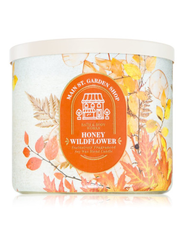 Bath & Body Works Honey Wildflower ароматна свещ 411 гр.