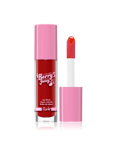 Rude Cosmetics Berry Juicy хидратиращ блясък за устни цвят Coral Kiss 4 гр.