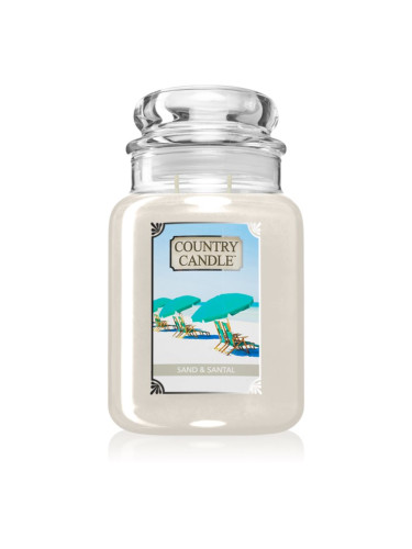 Country Candle Sand & Santal ароматна свещ 737 гр.