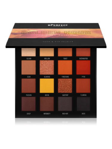 BPerfect Golden Hour The Dusk Edition мултифункционална палитра за лице 40.7 гр.