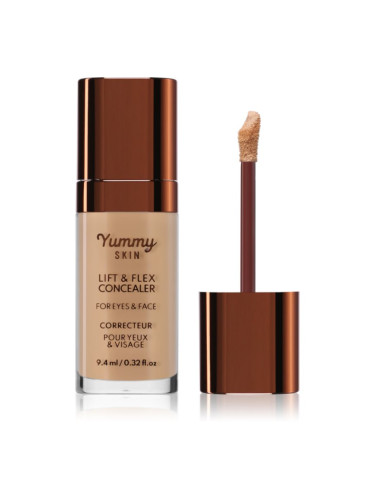Danessa Myricks Beauty Yummy Skin Lift & Flex Concealer течен коректор с матиращ ефект цвят 8 - Medium With Golden Olive Undertones 9.4 мл.
