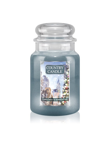 Country Candle Christmas In Manhattan ароматна свещ 680 гр.