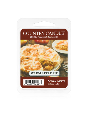 Country Candle Warm Apple Pie восък за арома-лампа 64 гр.