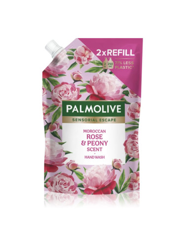 Palmolive Sensorial Escape Moroccan Rose & Peony течен сапун за ръце пълнител 500 мл.