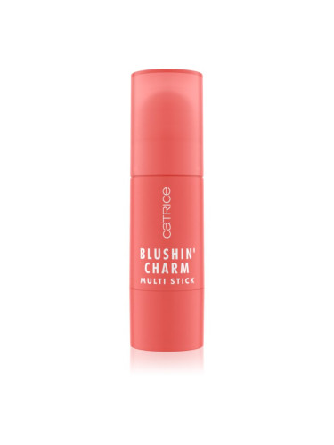 Catrice Blushin' Charm Multi Stick озаряващ руж в стик цвят 020 Coral Cutie 5.5 гр.