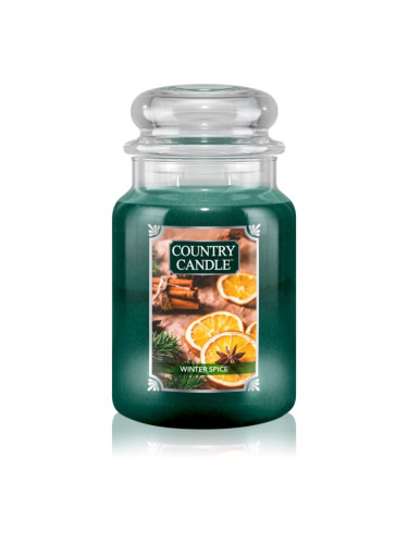 Country Candle Winter Spice ароматна свещ 680 гр.