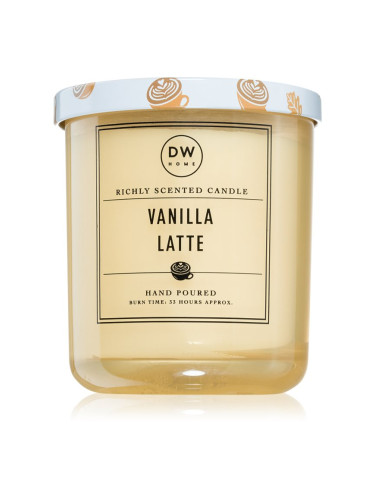 DW Home Signature Vanilla Latte ароматна свещ 266 гр.