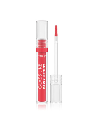 Catrice Glass Like Dewy Lip Tint силно пигментиран блясък за устни с хидратиращ ефект цвят 020 Look At Me! 3 мл.