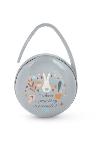 Suavinex Wonderland Duo Soother Case кутийка за биберон Dark Blue 1 бр.