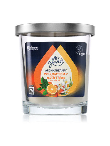 GLADE Aromatherapy Pure Happiness ароматна свещ 170 гр.