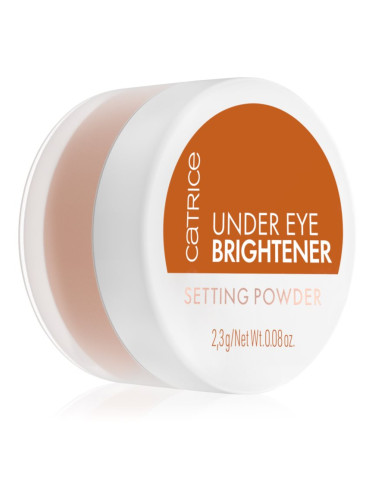 Catrice Under Eye Brightener фиксираща пудра с хидратиращ ефект цвят 040 Dark Mocha 2.3 гр.