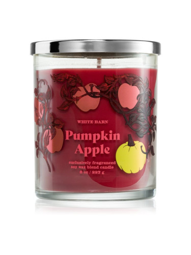 Bath & Body Works Pumpkin Apple ароматна свещ 227 гр.