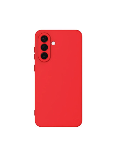 Силиконов кейс bSmart Silicone Soft Cover, За Samsung Galaxy A56, Червен