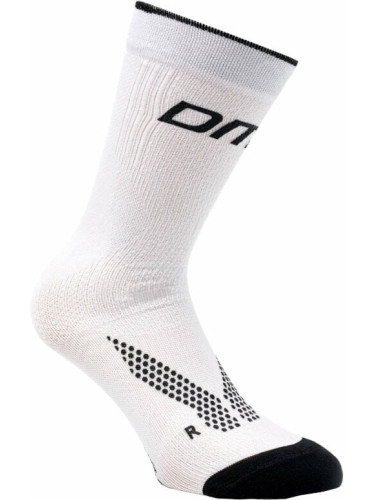 DMT S-Print Biomechanic Sock White XS/S Чорапи за колоездене