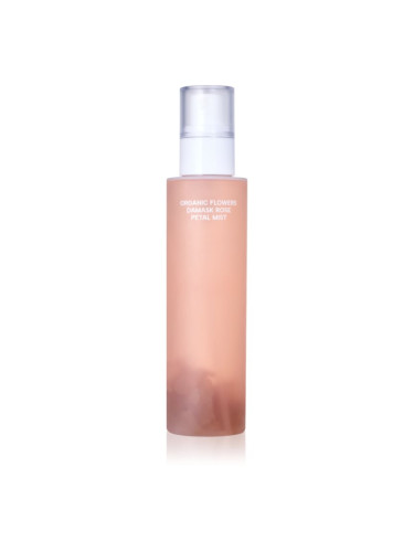WHAMISA Organic Flowers Damask Rose Petal Mist хидратираща мъгла с успокояващ ефект 100 мл.